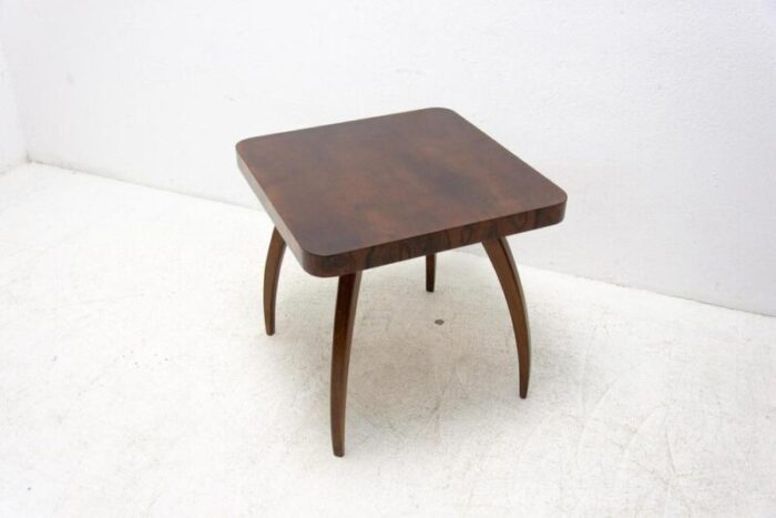 walnut spider table h 259 attributed to jindrich halabala 1950s 4861