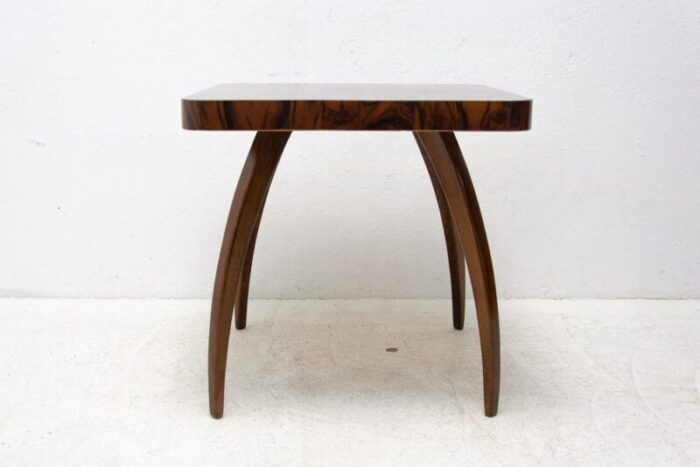 walnut spider table h 259 attributed to jindrich halabala 1950s 4950