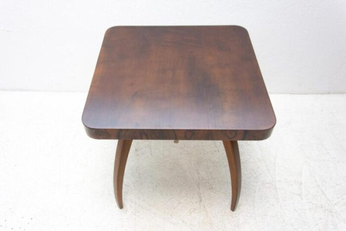 walnut spider table h 259 attributed to jindrich halabala 1950s 7314