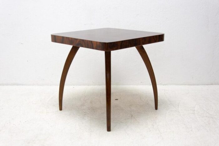 walnut spider table h 259 attributed to jindrich halabala 1950s 7482