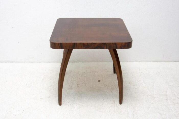 walnut spider table h 259 attributed to jindrich halabala 1950s 8719