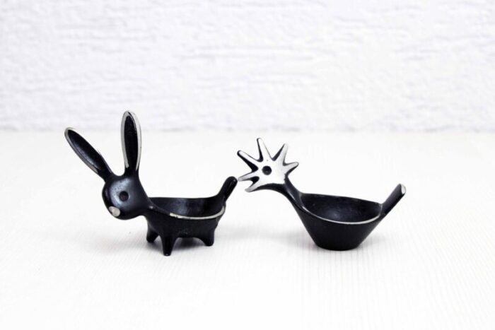 walter bosse animal duo 1960s set of 2 1