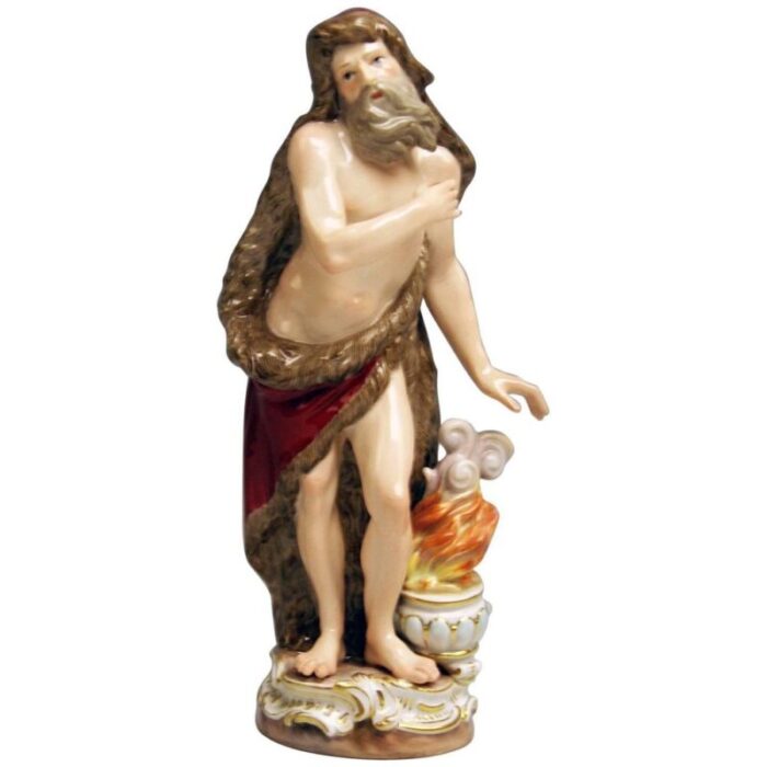 winter seasons figurine from meissen 1880 1