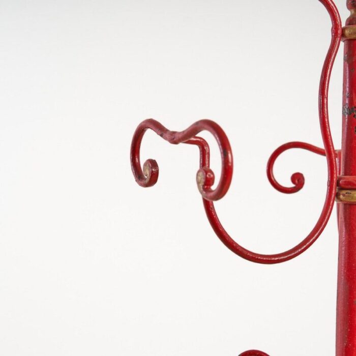 wrought iron coat rack 2